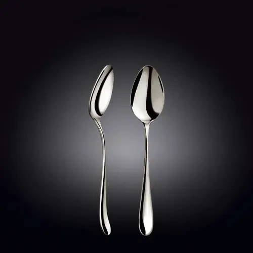Wilmax WL-999108/A 7.5-Inch Stella Stainless Steel Dessert Spoon, 288/CS