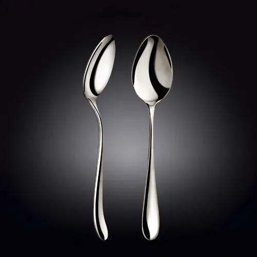 Wilmax WL-999112/A 9.25-Inch Stella Stainless Steel Serving Spoon, 144/CS