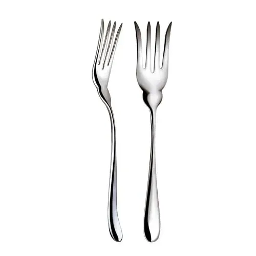Wilmax WL-999114/A 10.5-Inch Stella Stainless Steel Fish Serving Fork, 144/CS