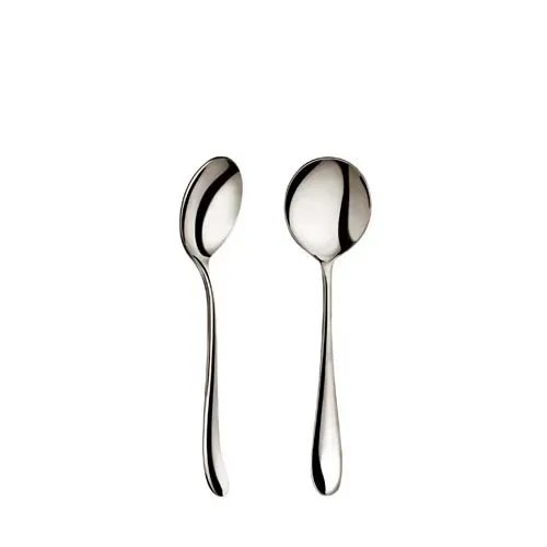 Wilmax WL-999120/A 7-Inch Stella Stainless Steel Soup Spoon, 288/CS