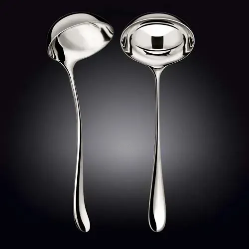 Wilmax WL-999123/A 10.25-Inch Stella Stainless Steel Soup Ladle, 96/CS