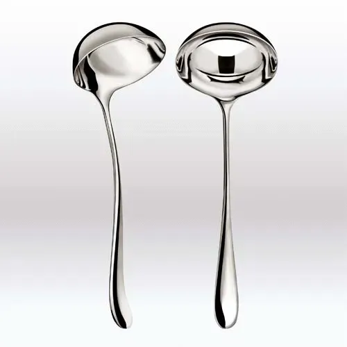 Wilmax WL-999123/A 10.25-Inch Stella Stainless Steel Soup Ladle, 96/CS