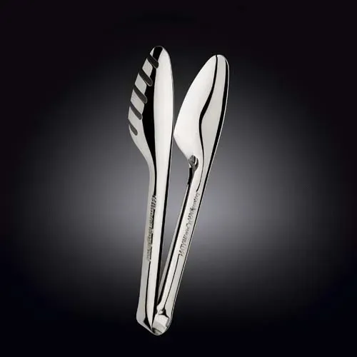 Wilmax WL-999127/1C 10-Inch Universal Accessories Stainless Steel Serving Tongs, 96/CS