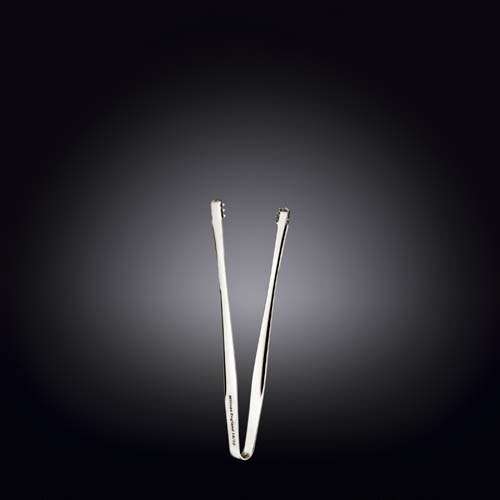 Wilmax WL-999130/A 6-Inch Universal Accessories Stainless Steel Ice Tongs, 432/CS