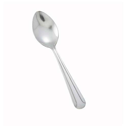 - 0001-09, Dominion Medium Weight Demitasse Spoon, 18/0 Stainless Steel, Vibro Finish, 12/Pack
