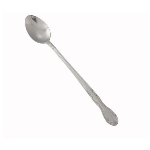 - 0004-02, Elegance Heavyweight Iced Teaspoon, 18/0 Stainless Steel, Vibro Finish, 12/Pack