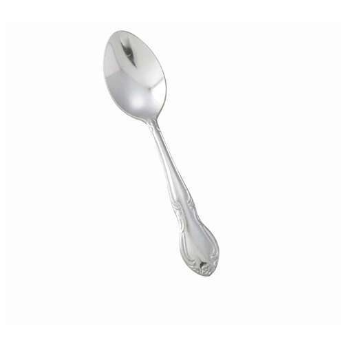 - 0004-09, Elegance Heavyweight Demitasse Spoon, 18/0 Stainless Steel, Vibro Finish, 12/Pack