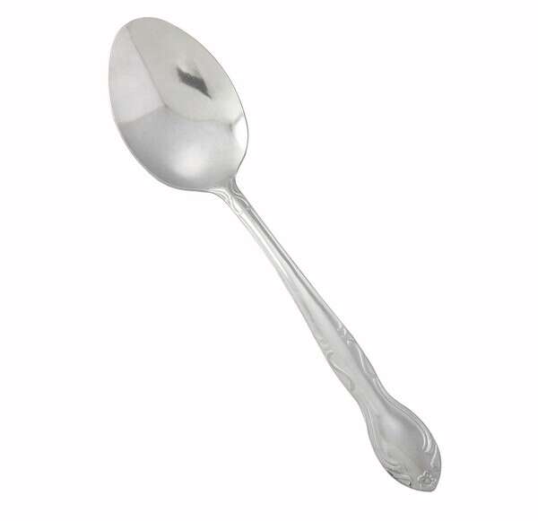 - 0004-10, Elegance Heavyweight Tablespoon, 18/0 Stainless Steel, Vibro Finish, 12/Pack