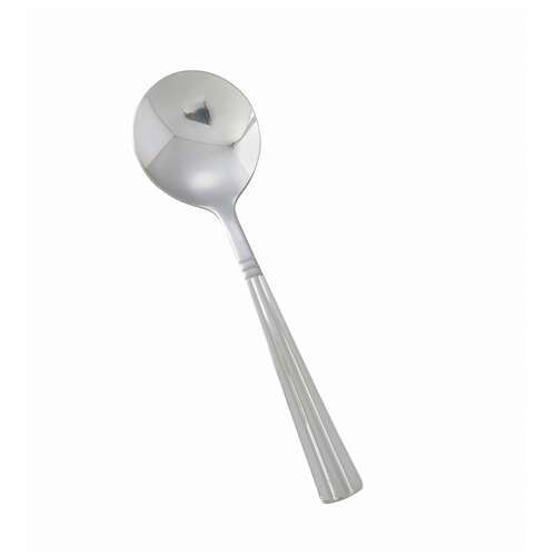 - 0007-04, Regency Heavyweight Bouillon Spoon, 18/0 Stainless Steel, Mirror Finish, 12/Pack