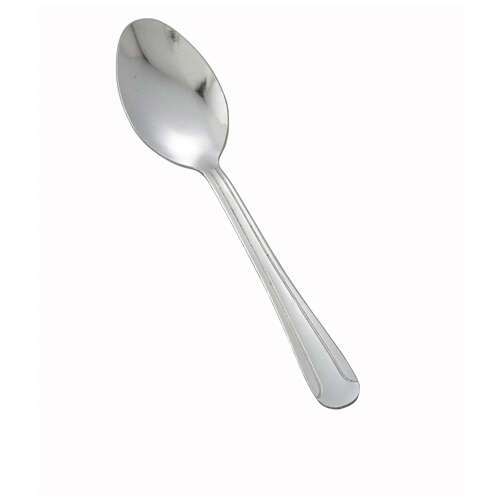 - 0014-01, Dominion Medium Weight Teaspoon, 18/0 Stainless Steel, Vibro Finish, 12/Pack