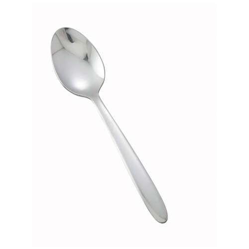 - 0019-01, Flute Heavyweight Teaspoon, 18/0 Stainless Steel, Mirror Finish, 12/Pack