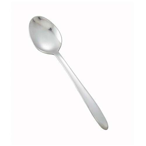 - 0019-03, Flute Heavyweight Dinner Spoon, 18/0 Stainless Steel, Mirror Finish, 12/Pack