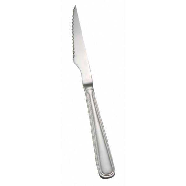 - 0030-16, Shangarila Extra Heavyweight Steak Knife, Pointed Tip, 18/8 Stainless Steel, Mirror Finish, 12/Pack