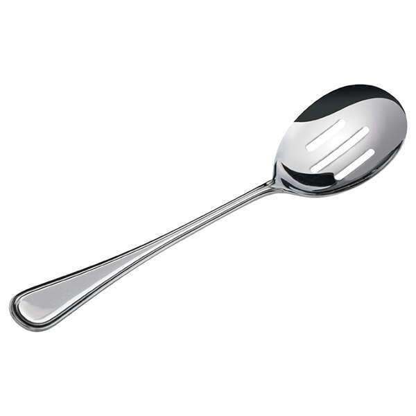 - 0030-24, Shangarila Extra Heavy 18-8 Stainless Steel Banquet Slotted Spoon, 12/Pack