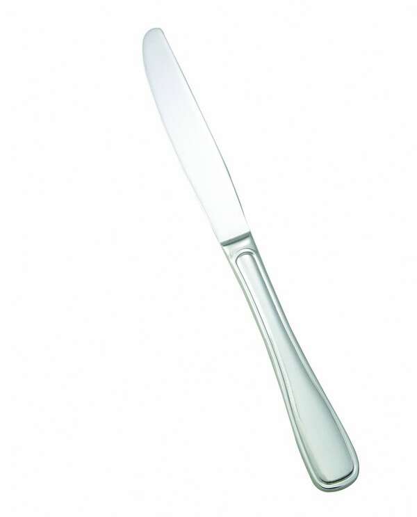 - 0033-08, Oxford Extra Heavyweight Dinner Knife, 18/8 Stainless Steel, Mirror Finish, 12/Pack