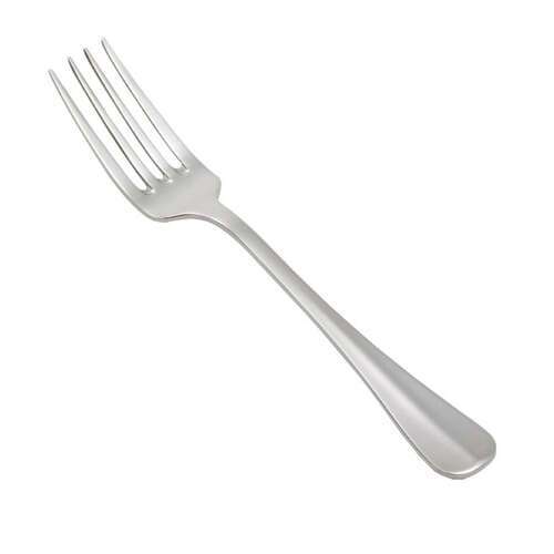 - 0034-061, Stanford Extra Heavyweight Salad Fork, Extended Length, 18/8 Stainless Steel, Mirror Finish, 12/Pack