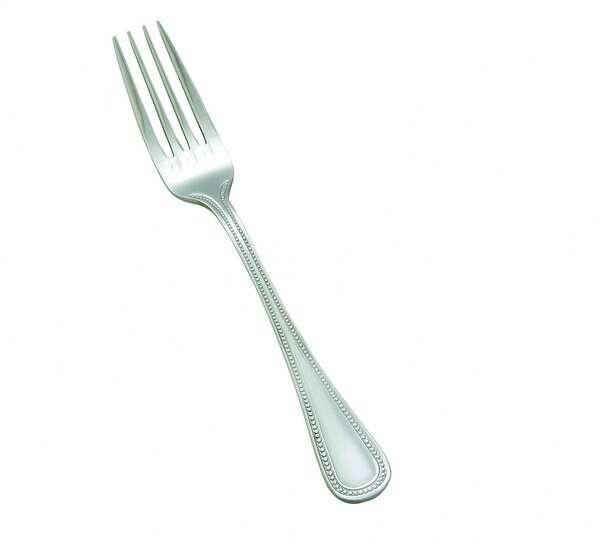 - 0036-05, Deluxe Pearl Extra Heavyweight Dinner Fork, 18/8 Stainless Steel, Mirror Finish, 12/Pack
