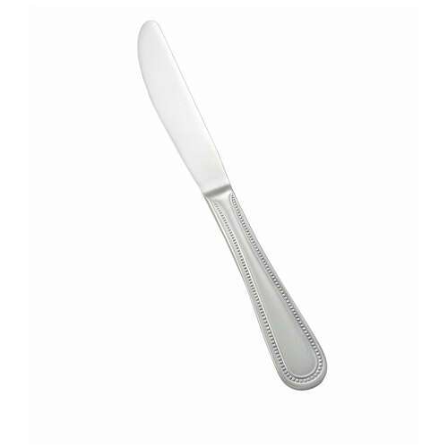 - 0036-08, Deluxe Pearl Extra Heavyweight Dinner Knife, 18/8 Stainless Steel, Mirror Finish, 12/Pack