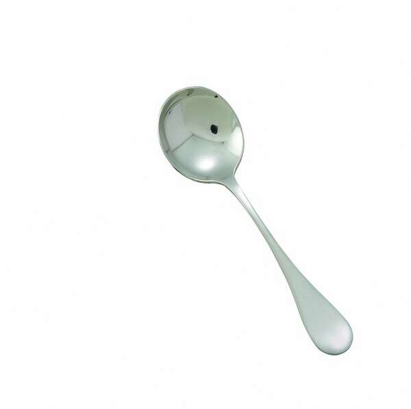 - 0037-04, Venice Extra Heavyweight Bouillon Spoon, 18/8 Stainless Steel, Mirror Finish, 12/Pack