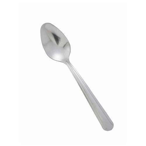 - 0081-01, Dominion Medium Weight Teaspoon, 18/0 Stainless Steel, Vibro Finish, Clear View 24/Pack