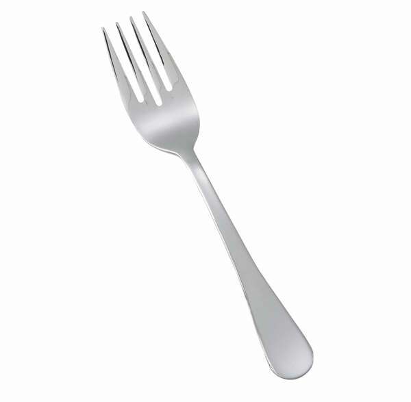 - 0082-06, Windsor Medium Weight Salad Fork, 18/0 Stainless Steel, Vibro Finish, Clear View 24/Pack