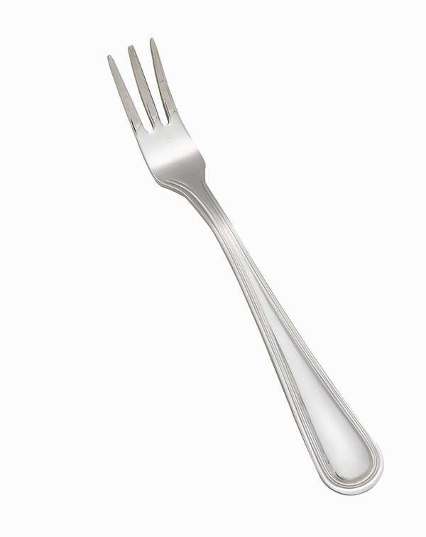 - 0082-07, Windsor Medium Weight Oyster Fork, 18/0 Stainless Steel, Vibro Finish, Clear View 24/Pack