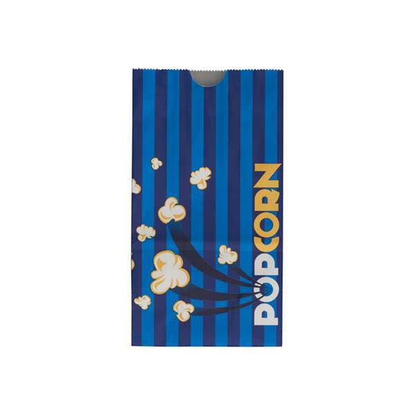 Winco 41285CS, 85 Oz Benchmark Popcorn Butter Bags, 500/Case