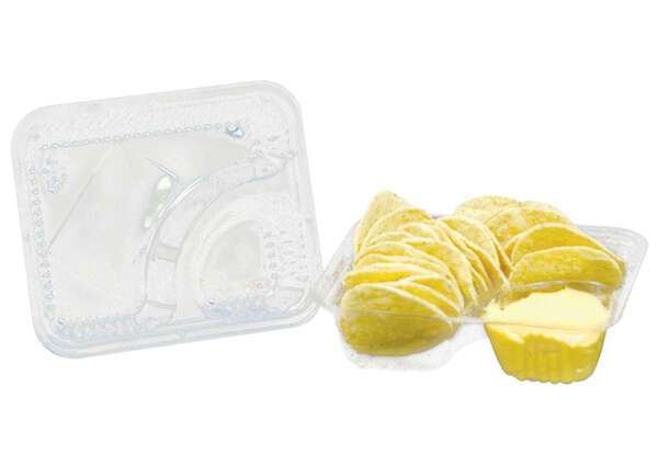 - Winco 53021 5"x6" Plastic Nacho Trays, 500 Trays/PK