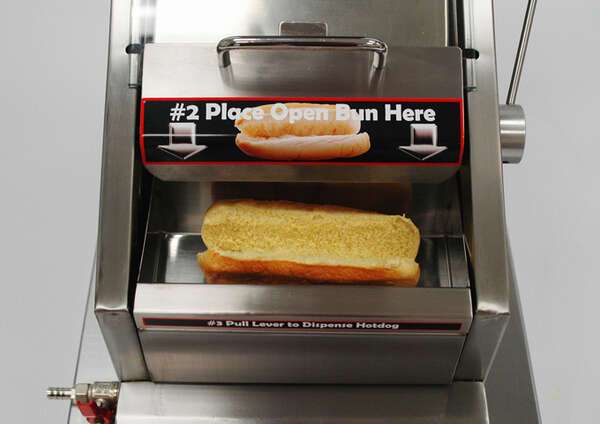 Winco 60024, BenchmarkUSA™ Dog House Hot Dog Steamer