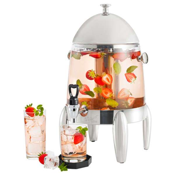 - 908, 3 Gallon Virtuoso Beverage Dispenser with Ice Core, EA