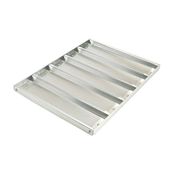 - ABPN-5H, 13x18x1-Inch Aluminum Sub Sandwich Roll Pan with Silicone Glaze