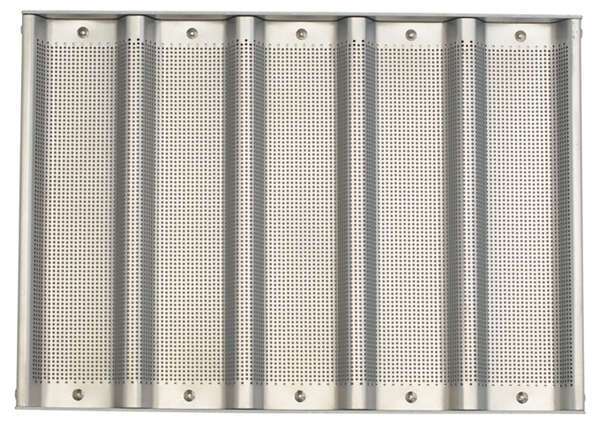 ABPN-5H, 13x18x1-Inch Aluminum Sub Sandwich Roll Pan with Silicone Glaze