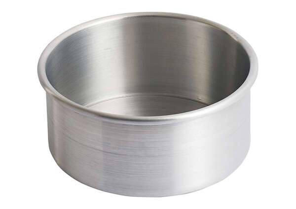 - ACP-063 6-Inch Dia x 3-Inch H Aluminum Layer Cake Pan, EA