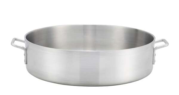 - ALBH-40, 40-Quart Precision Extra-Heavy Aluminum Brazier Pan