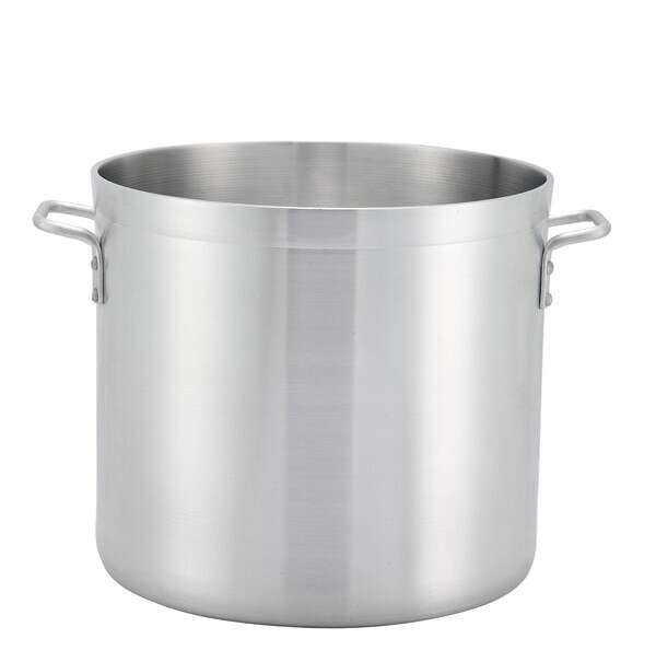 - ALHP-40, 40-Quart 14.4-Inch High Extra-Heavy Aluminum Stock Pot with 14.6-Diameter, NSF