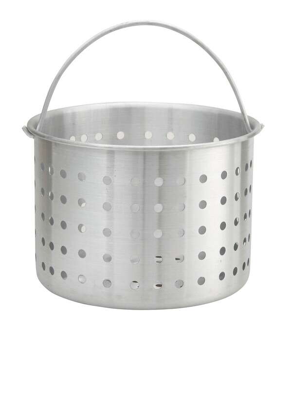 - ALSB-20, 20-Quart Aluminum Steamer Basket for ALST-20, ALHP-20 & SST-20, NSF