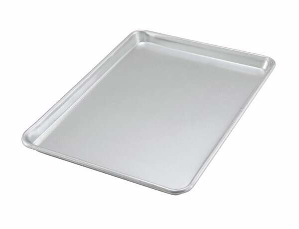 - ALXP-1318, 13x18-Inch Half-Size 20 Gauge Aluminum Sheet Pan, NSF