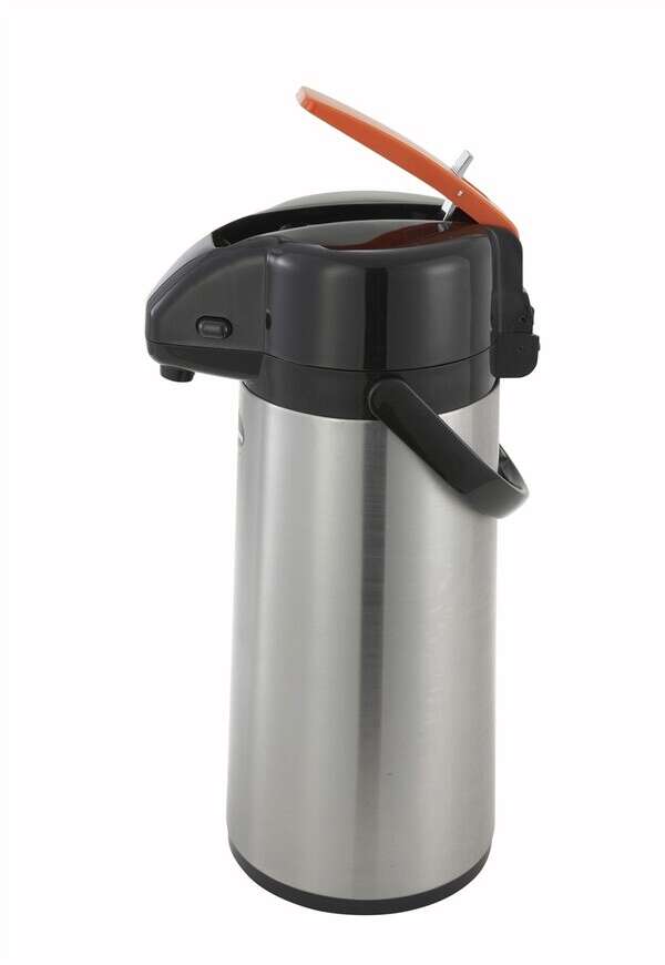 - APSK-730, 3.0-Liter Stainless Steel Air Pot with Lever-Top,