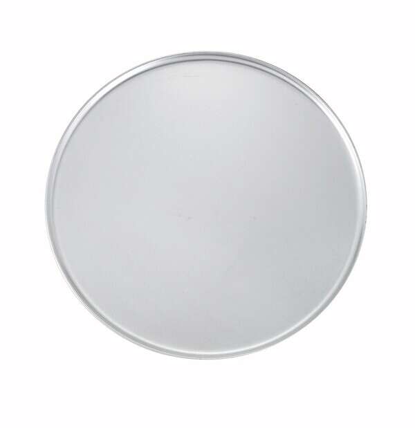 - APZC-18, 18-Inch Coupe-Style Round Aluminum Pizza Pan