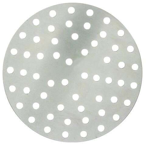 Winco APZP-7P, 7-Inch, Aluminum Perforated Pizza Disk, 36 Holes