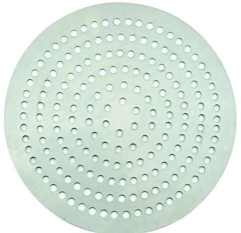 - APZP-7SP, 7-Inch, 72 Holes Super-Perforated Aluminum Pizza Disk