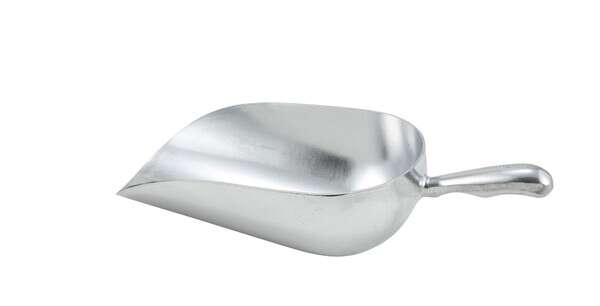 - AS-85, 85-Ounce Aluminum Scoop