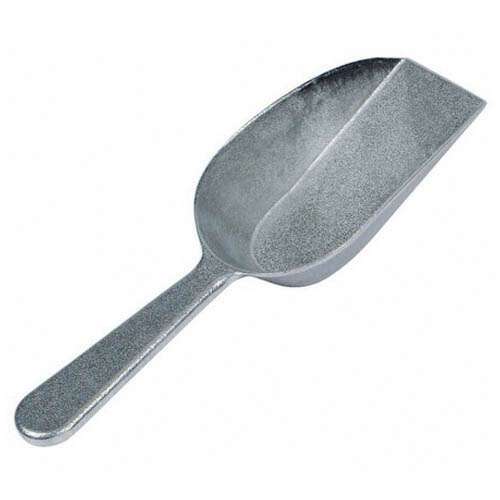 - ASFB-4, 4-Ounce Aluminum Flat Bottom Scoop