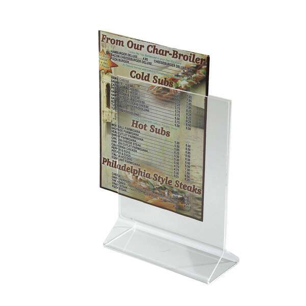 - ATCH-57, 5x7-Inch Acrylic Table Card Holder