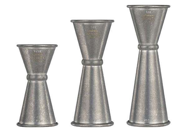 BAJ-8CS, 1x1.5-Ounce Stainless Steel Jigger, Crafted Steel Finish