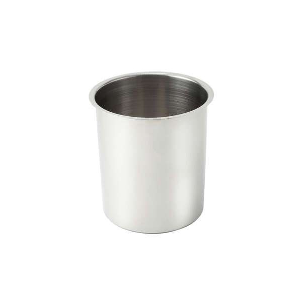 - BAM-4.25, 4.25-Quart Stainless Steel Bain Marie, 6.5-Inch Diameter x 7.25-Inch High
