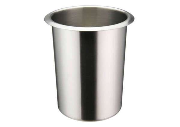 - BAMN-1.25, 1.25-Quart Stainless Steel Bain Marie Pot w/o Lid, NSF