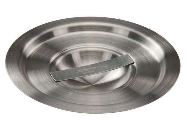 - BAMN-2C, 5.75-Inch 2-Quart Stainless Steel Bain Marie Pot Cover, NSF