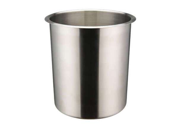 Winco BAMN-4.25, 4.25-Quart Stainless Steel Bain Marie Pot w/o Lid, NSF