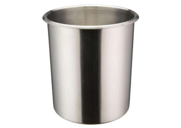- BAMN-6, 6-Quart Stainless Steel Bain Marie Pot w/o Lid, NSF
